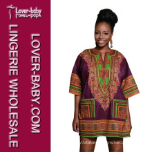 Woman New African Dashiki Dresses (L28068-1)